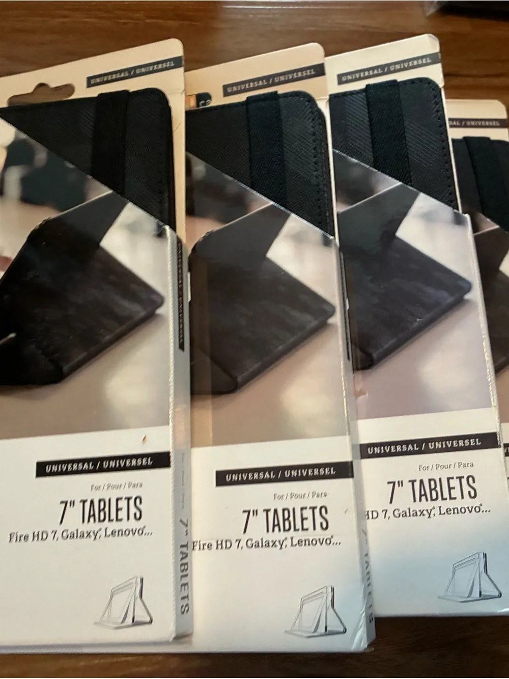 Black Folio Tablet Case for 7